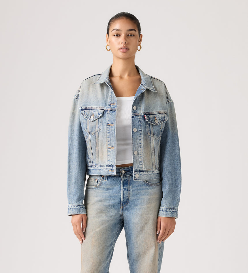Main 2 - Levi's® Women's Shrunken '90s Trucker Jacket - A91550022