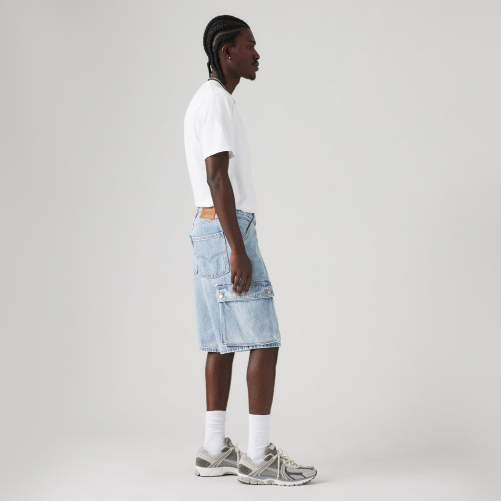 Main 3 - Levi's® Men's 478 Baggy Cargo Shorts - 001GU0004