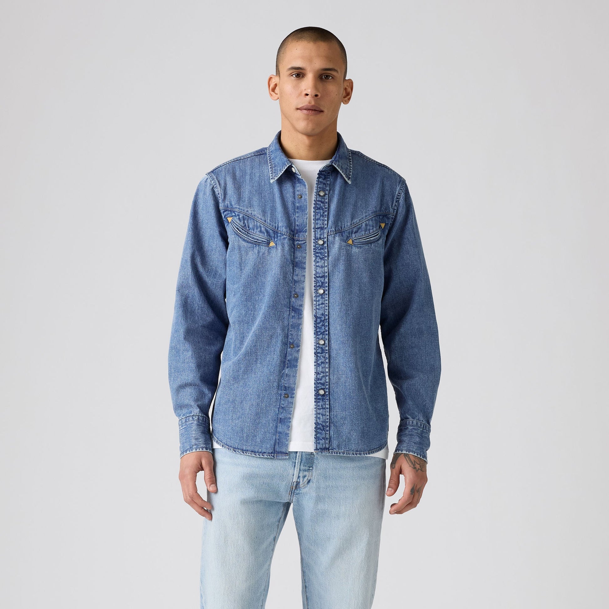 Levi's® Men's Smiley Western Shirt
