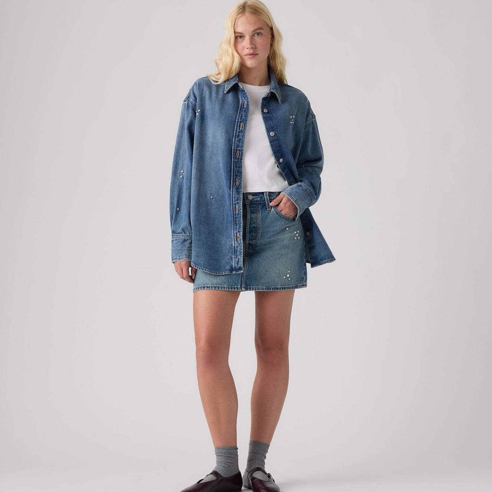 Main 5 - Levi’s® Women's Icon Skirt SCL - 