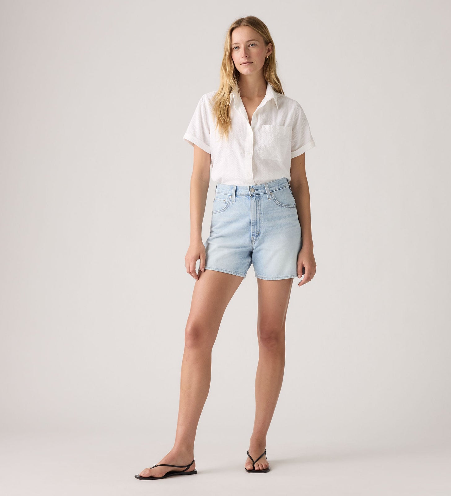 Main 1 - Levi's® Women's Cinch Mid-Thigh Shorts - 003KI0004