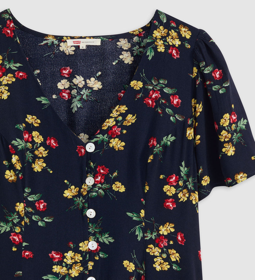 Main 6 - Levi's® Women's Gianni Short-Sleeve Mini Dress - 003PG0005