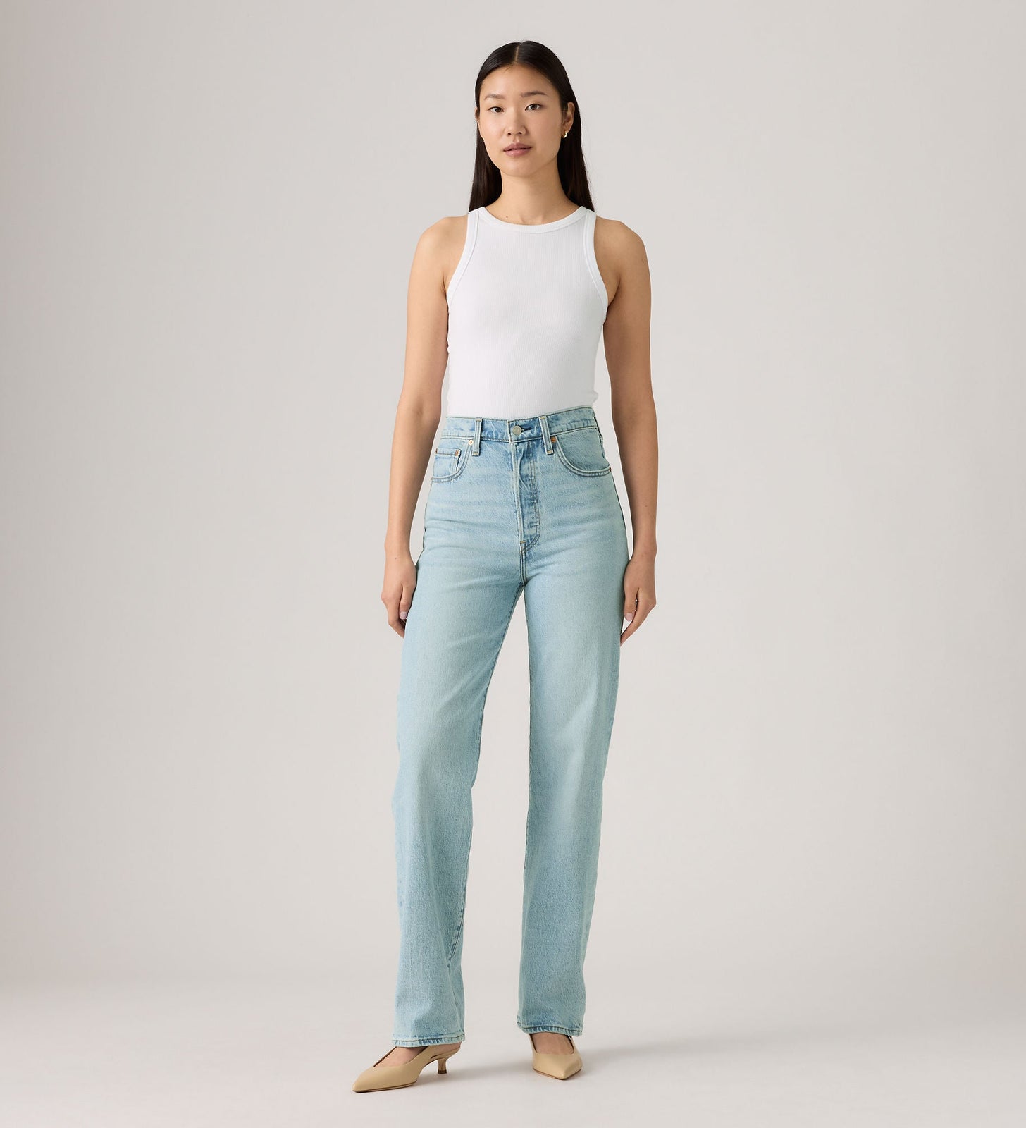 Main 1 - Levi's® Women's Ribcage Full-Length Jeans - 790780045