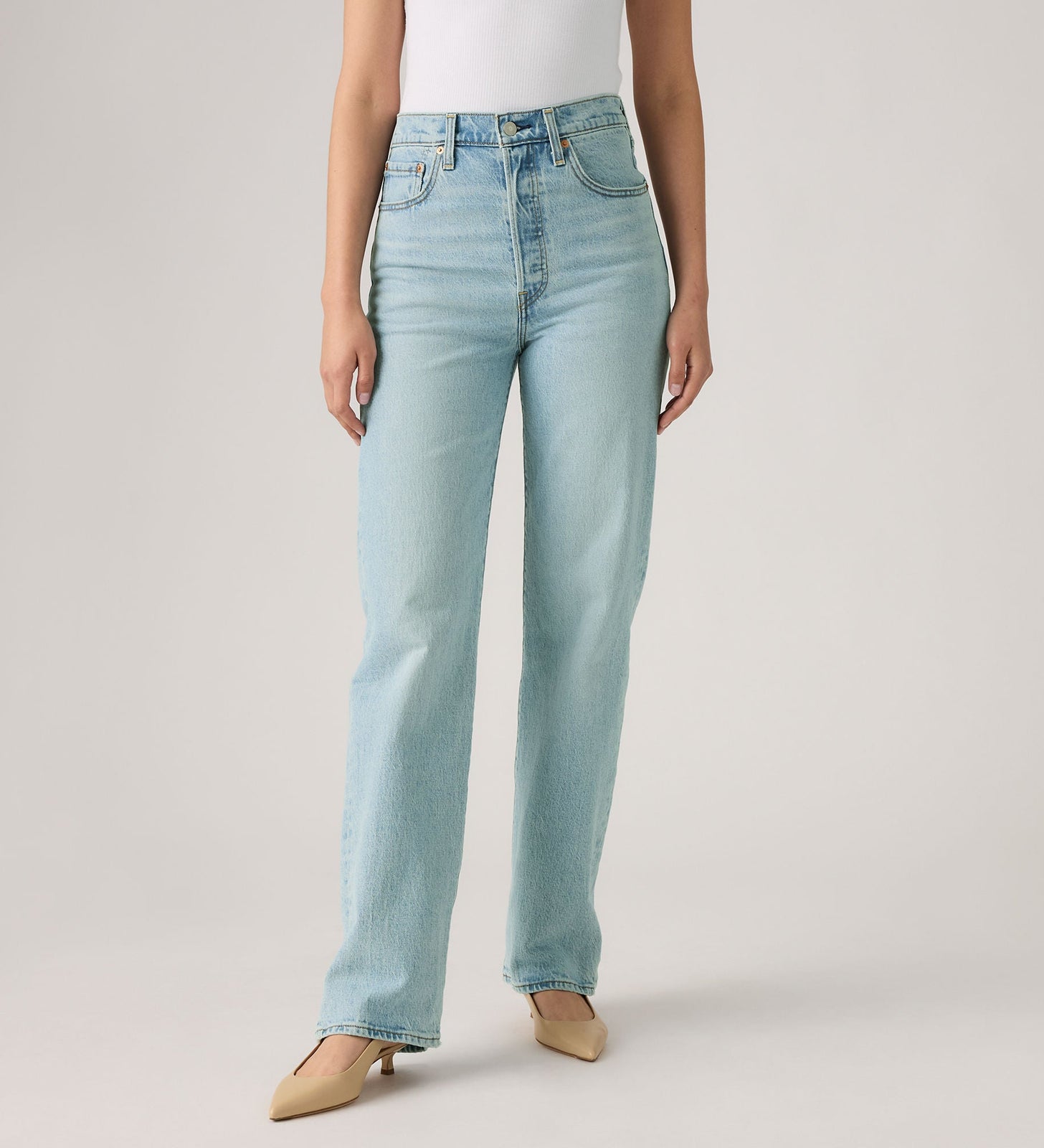 Main 5 - Levi's® Women's Ribcage Full-Length Jeans - 790780045