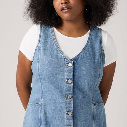 Levi's® Women's Vianna Vest Dress (Plus Size)