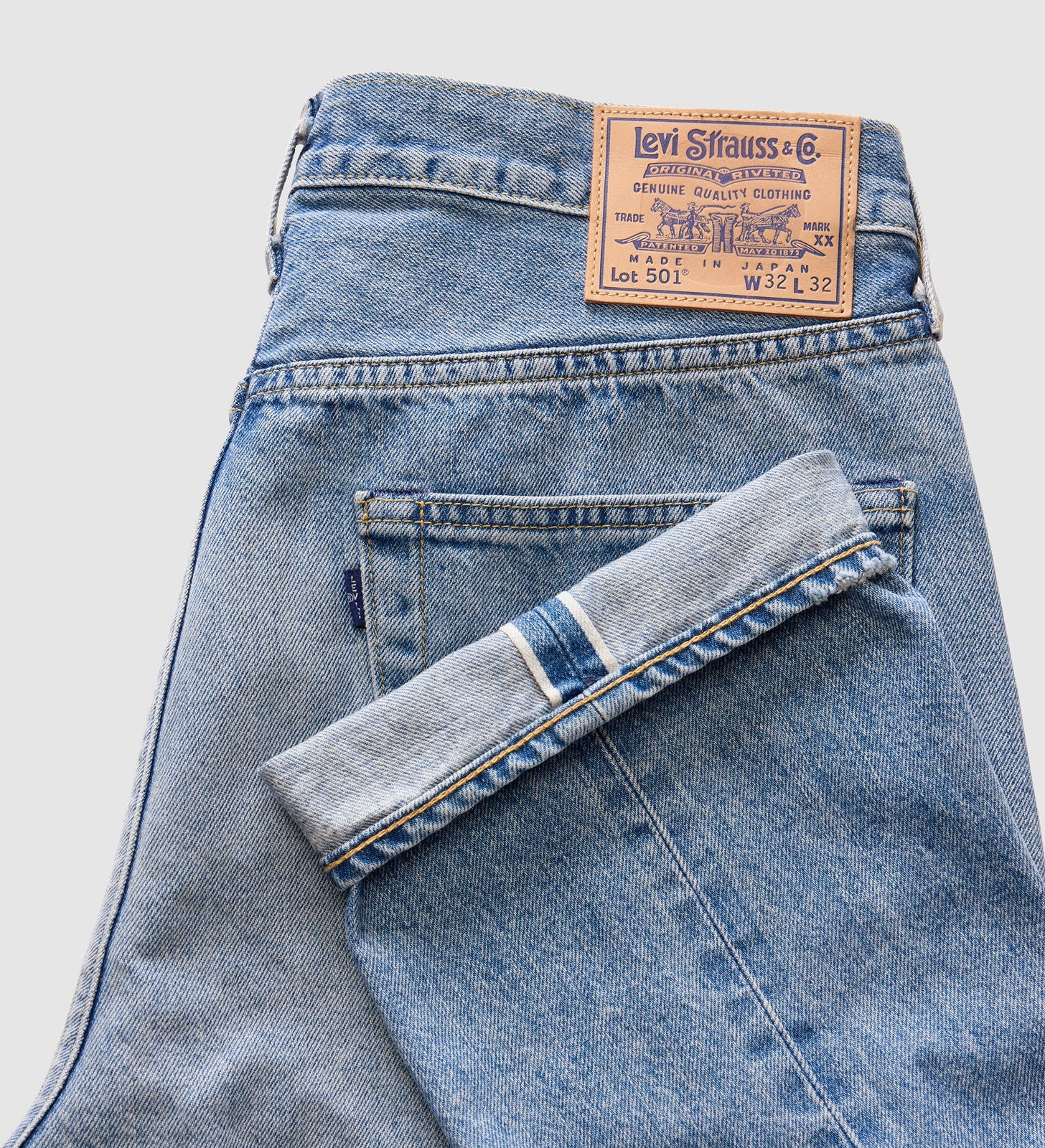 Main 3 - Levi's® Blue Tab™ Men's 1980s 501® Jeans - A58750019