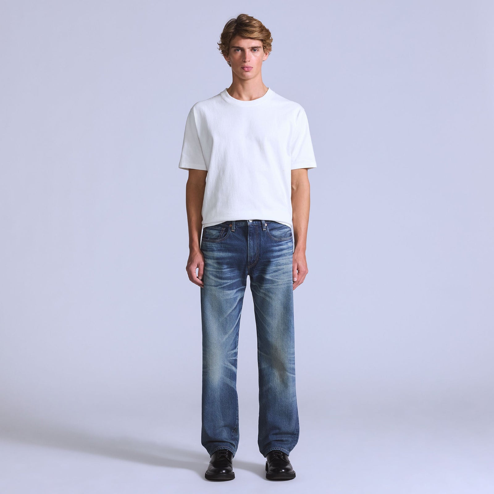 Main 3 - Levi's® Blue Tab™ Men's Anchor Relaxed Jeans - 0033V0006