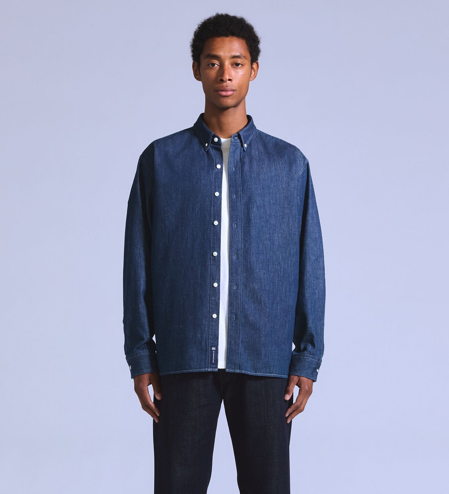 Main 1 - Levi's® Blue Tab™ Men's Relaxed Button-Up Shirt - 001LI0004
