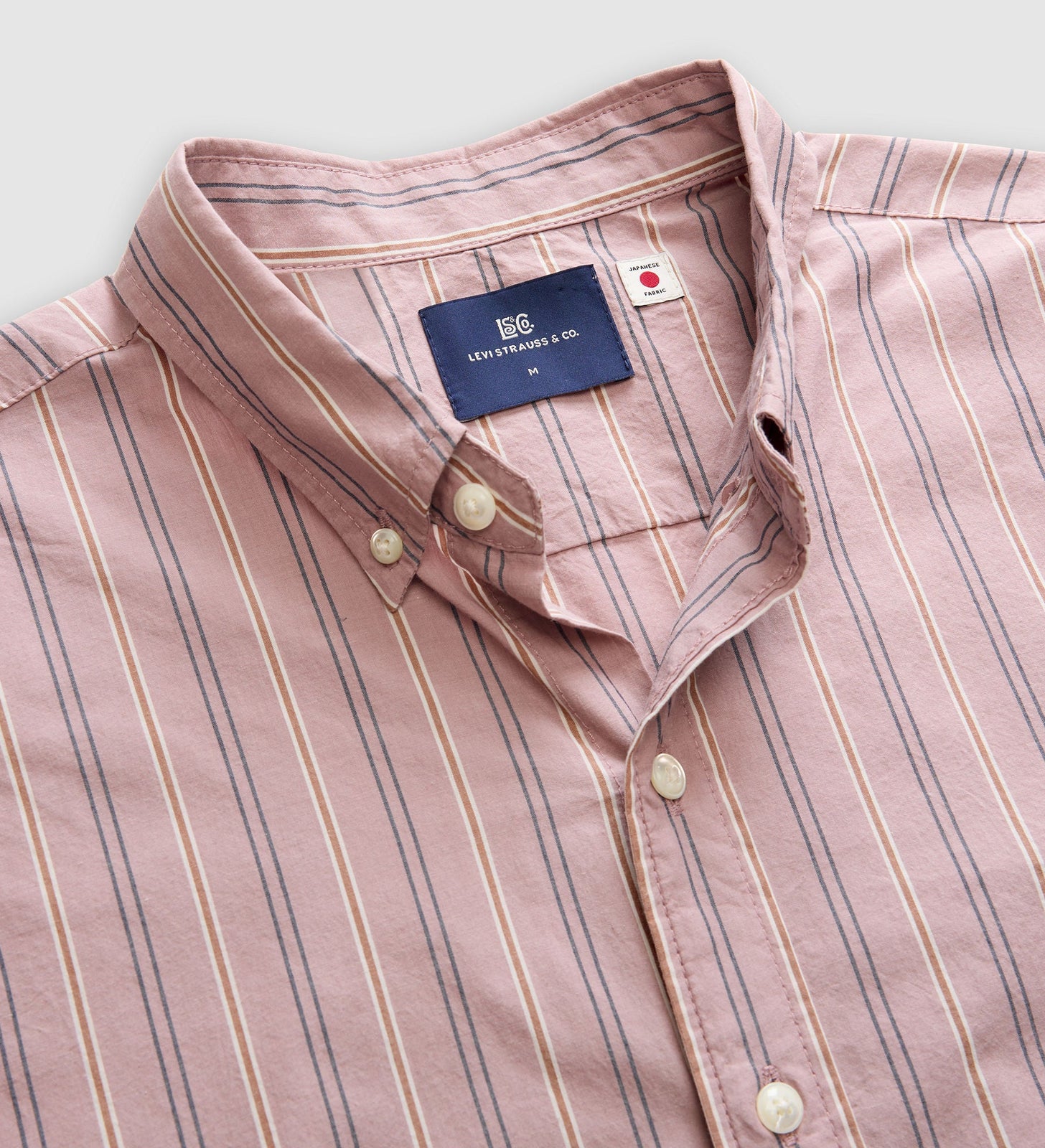 Main 5 - Levi's® Blue Tab™ Men's Relaxed Button-Up Shirt - 001LI0006