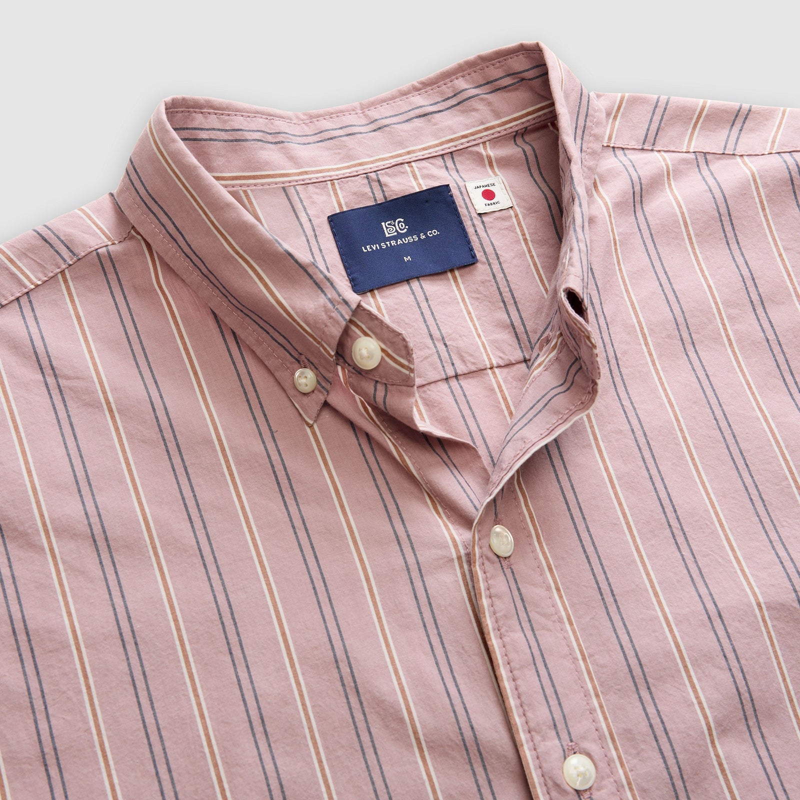 Main 5 - Levi's® Blue Tab™ Men's Relaxed Button-Up Shirt - 001LI0006