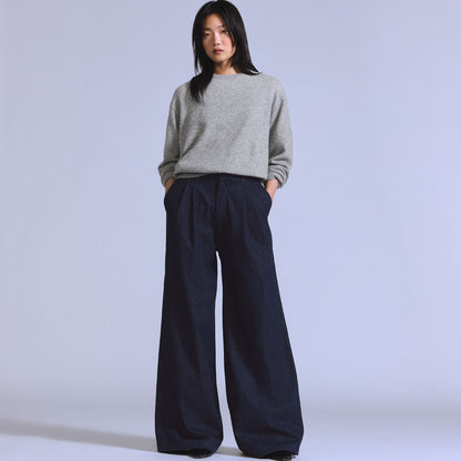 Thumbnail 1 - Levi's® Blue Tab™ Women's Denim Pleat Trousers - 006UA0000