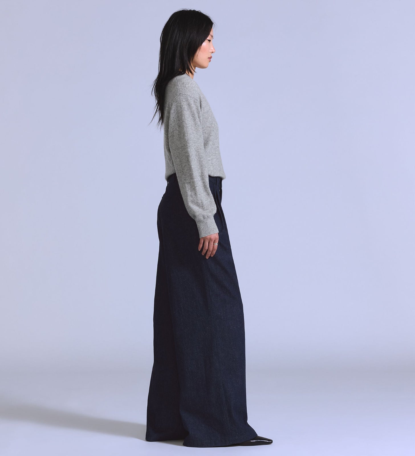 Main 4 - Levi's® Blue Tab™ Women's Denim Pleat Trousers - 006UA0000