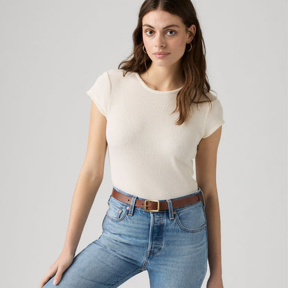 Thumbnail 1 - Levi's® Dry Goods Women's Waffle Cap Tee - 003PW0007