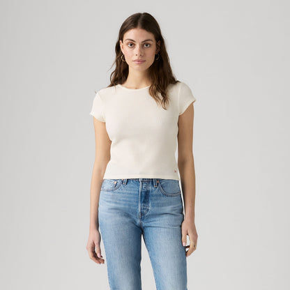 Thumbnail 3 - Levi's® Dry Goods Women's Waffle Cap Tee - 003PW0007
