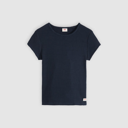 Thumbnail 5 - Levi's® Dry Goods Women's Waffle Cap Tee - 003PW0008