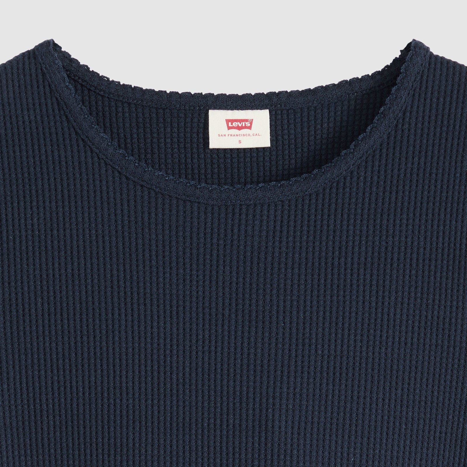 Main 7 - Levi's® Dry Goods Women's Waffle Cap Tee - 003PW0008