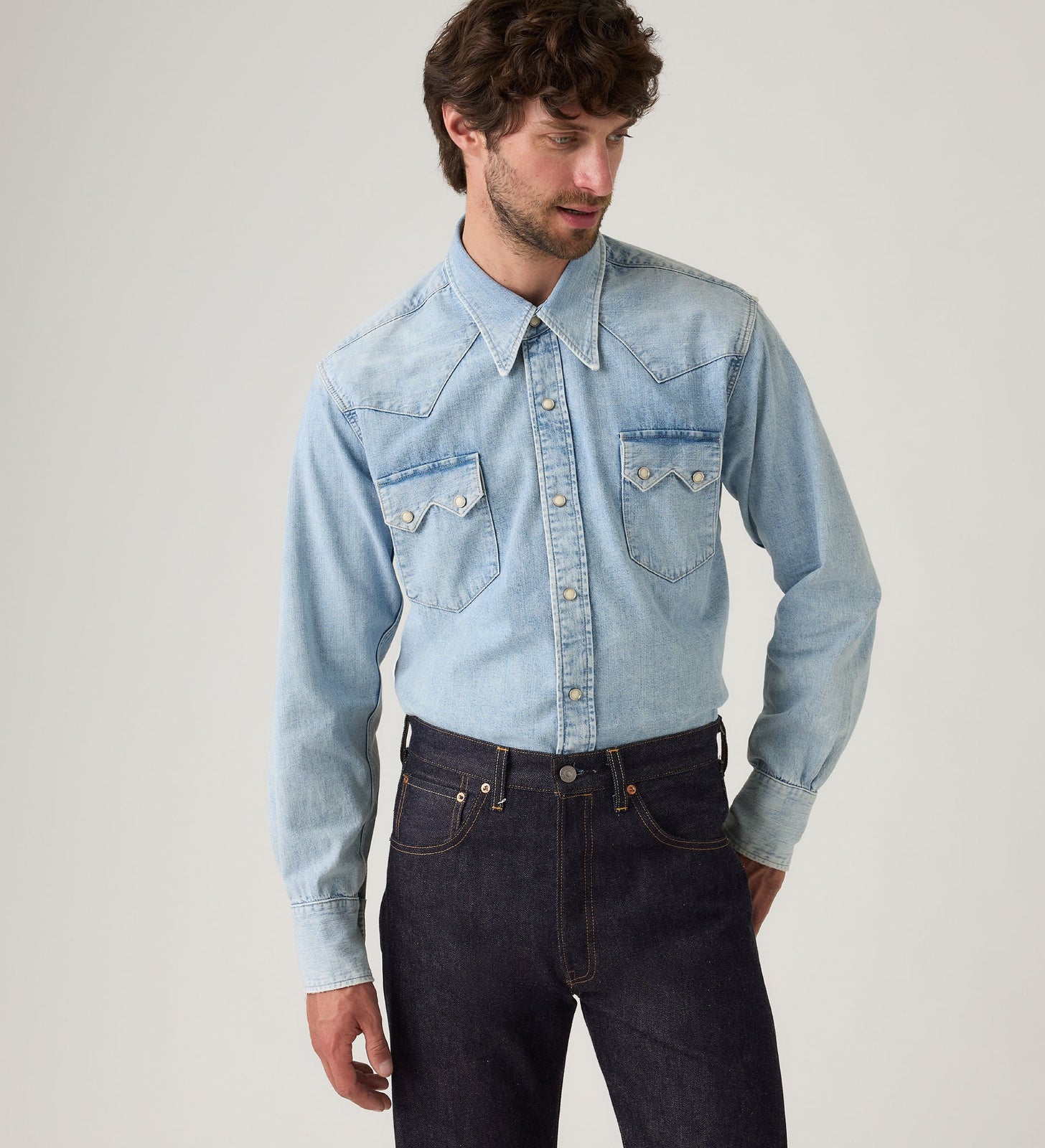 Main 1 - Levi's® Men's 1955 Sawtooth Shirt - 001L70003