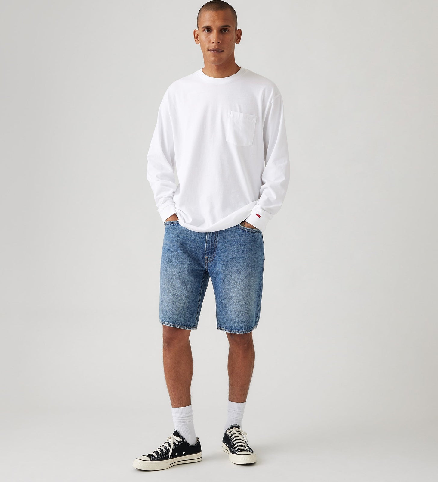 Main 4 - Levi's® Men's 454 Relaxed Shorts - 000YB0007