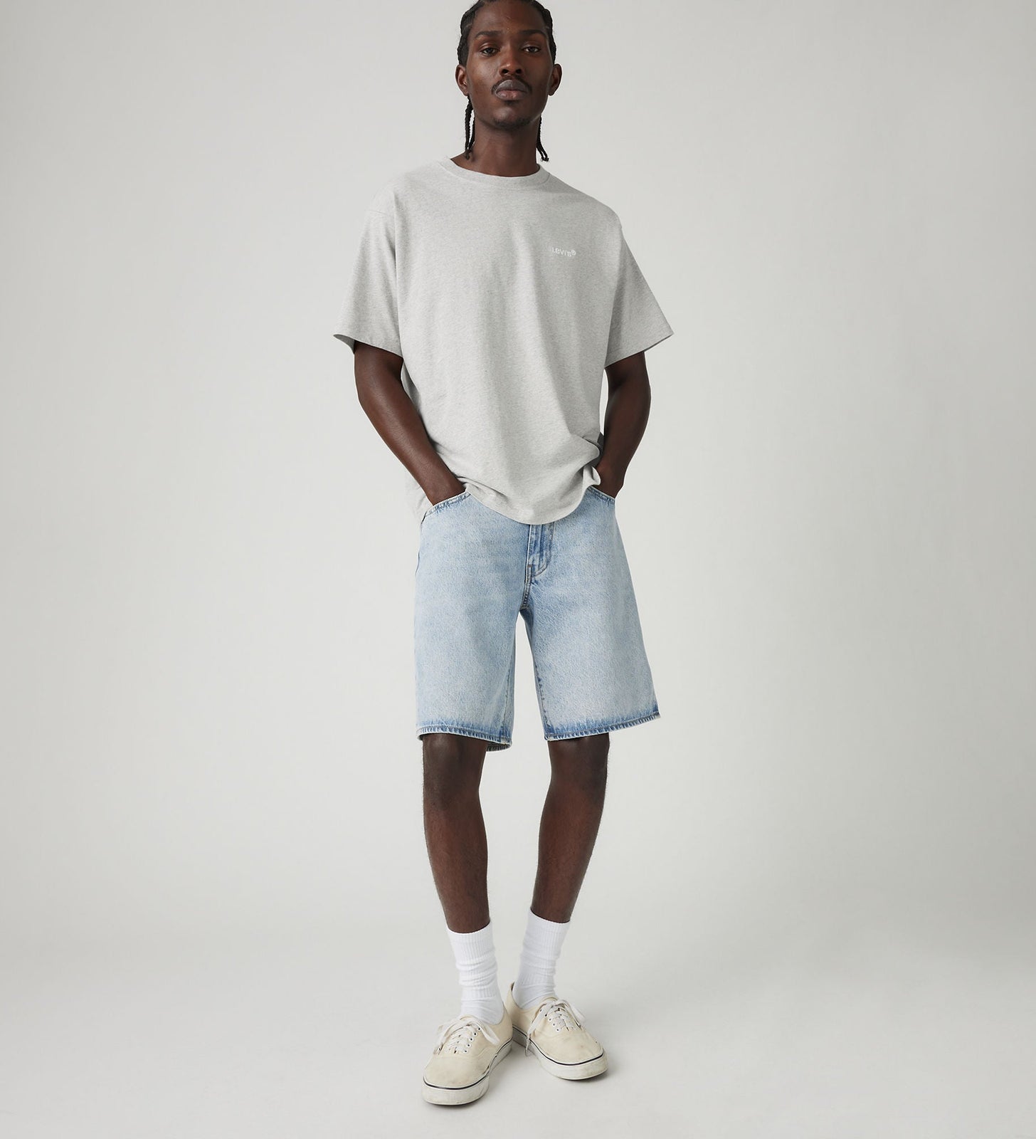 Main 4 - Levi's® Men's 454 Relaxed Shorts - 000YB0008
