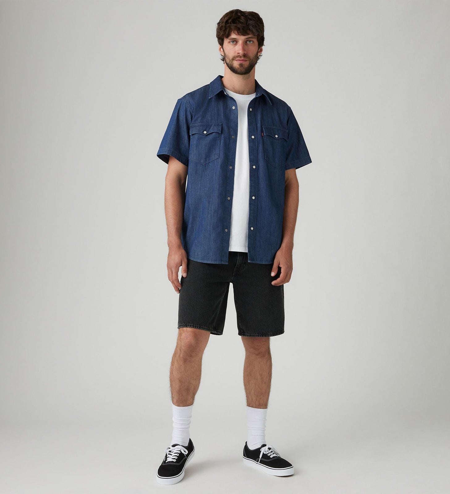 Main 4 - Levi's® Men's 454 Relaxed Shorts - 000YB0009