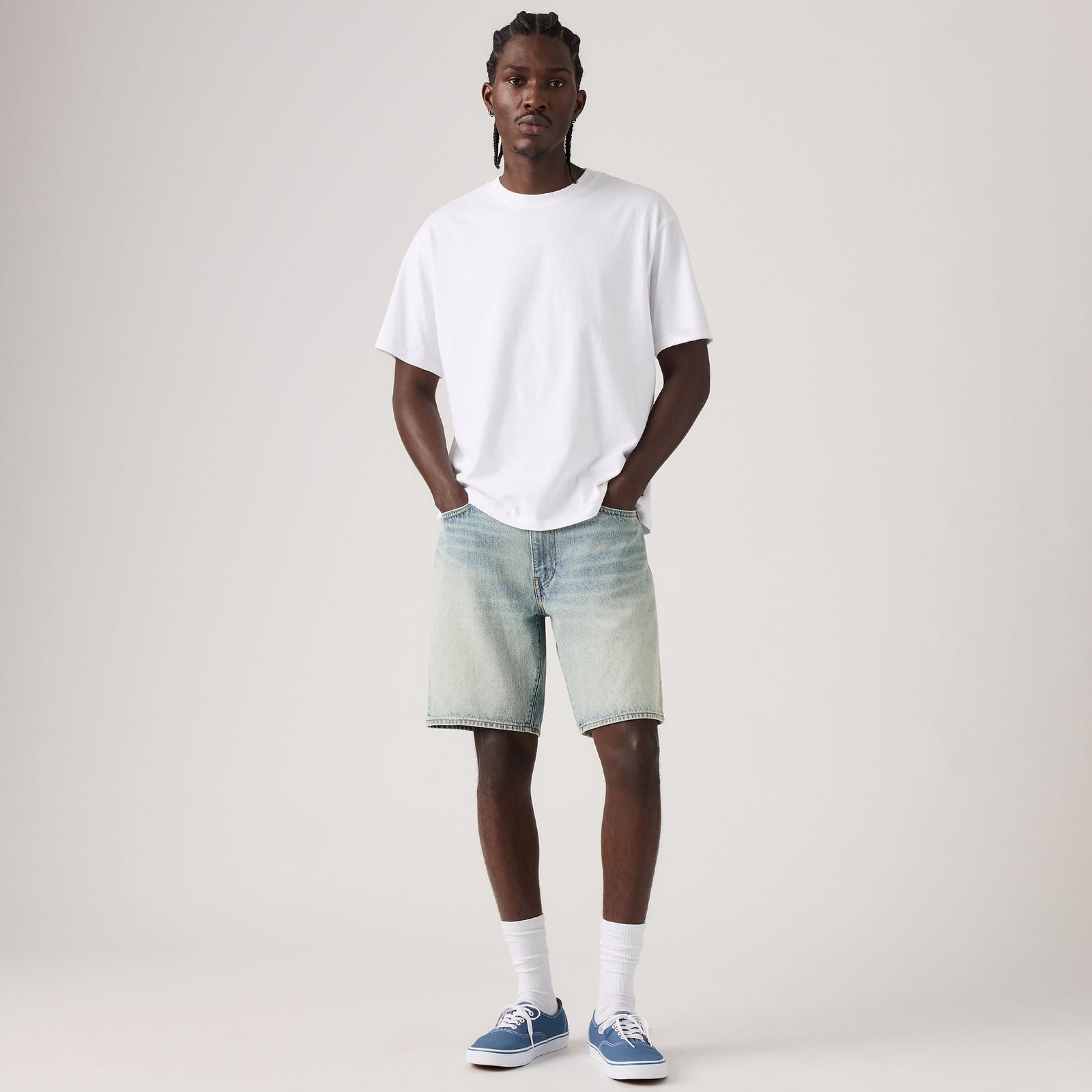 Main 4 - Levi's® Men's 468 Loose Shorts - A84610039