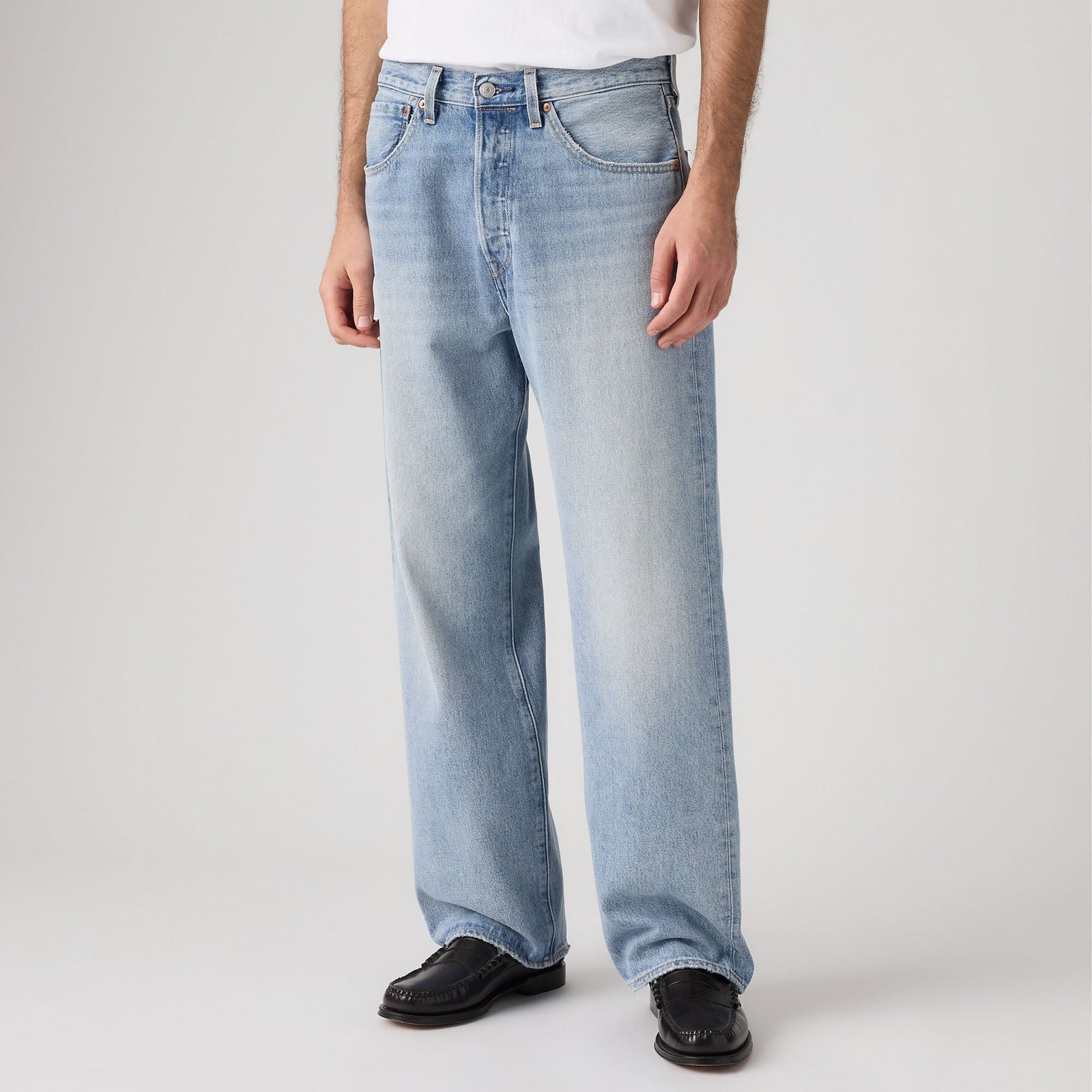 Main 5 - Levi's® Men's 501® Loose Jeans - 0057U0009