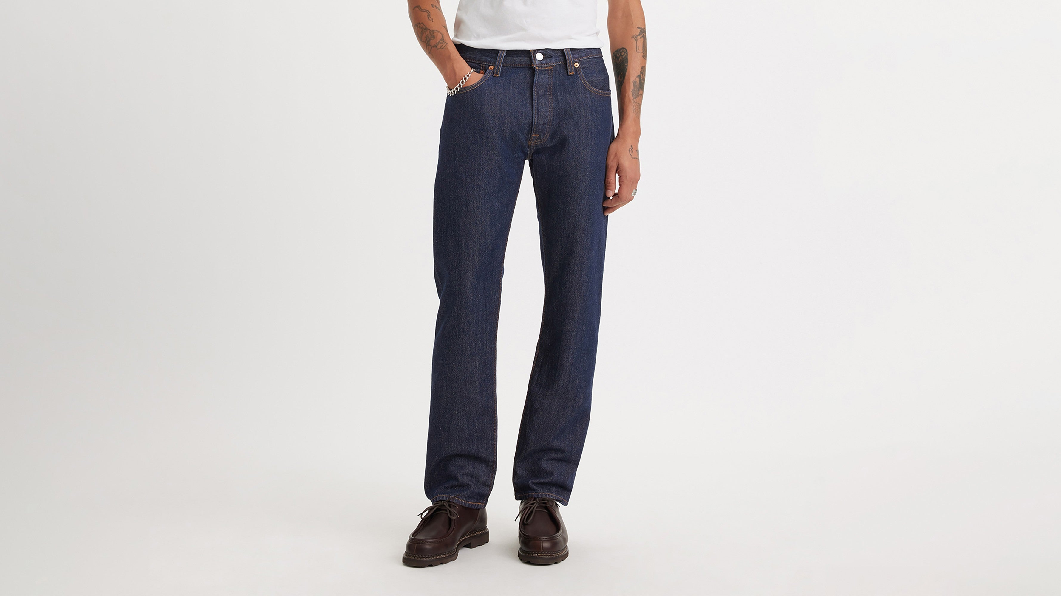 Levi s Men s 501 Original Jeans In Dark Wash