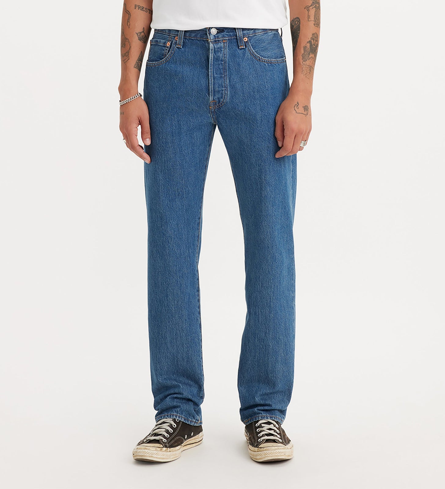 Main 6 - Levi's® Men's 501® Original Jeans - 005010193