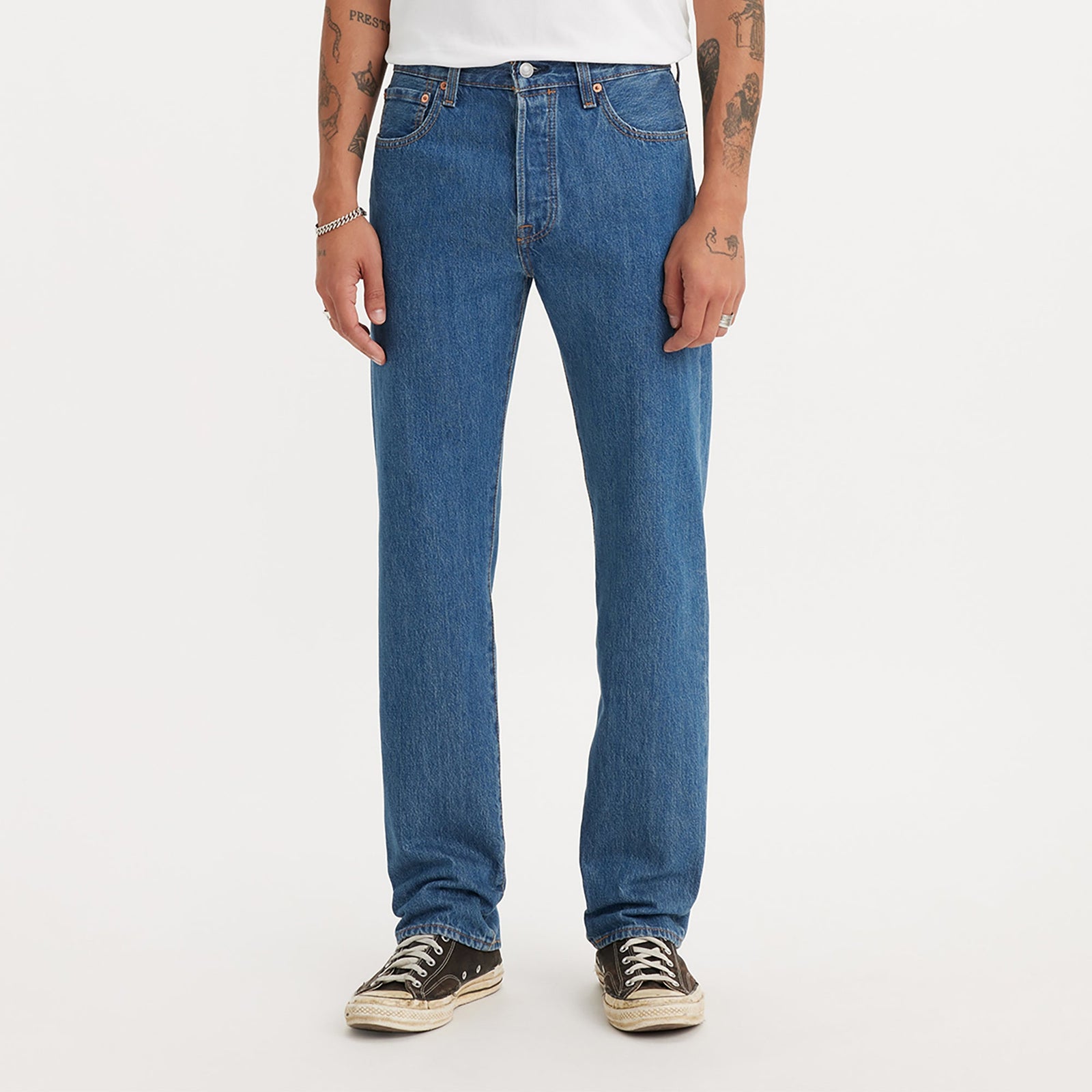 Main 6 - Levi's® Men's 501® Original Jeans - 005010193