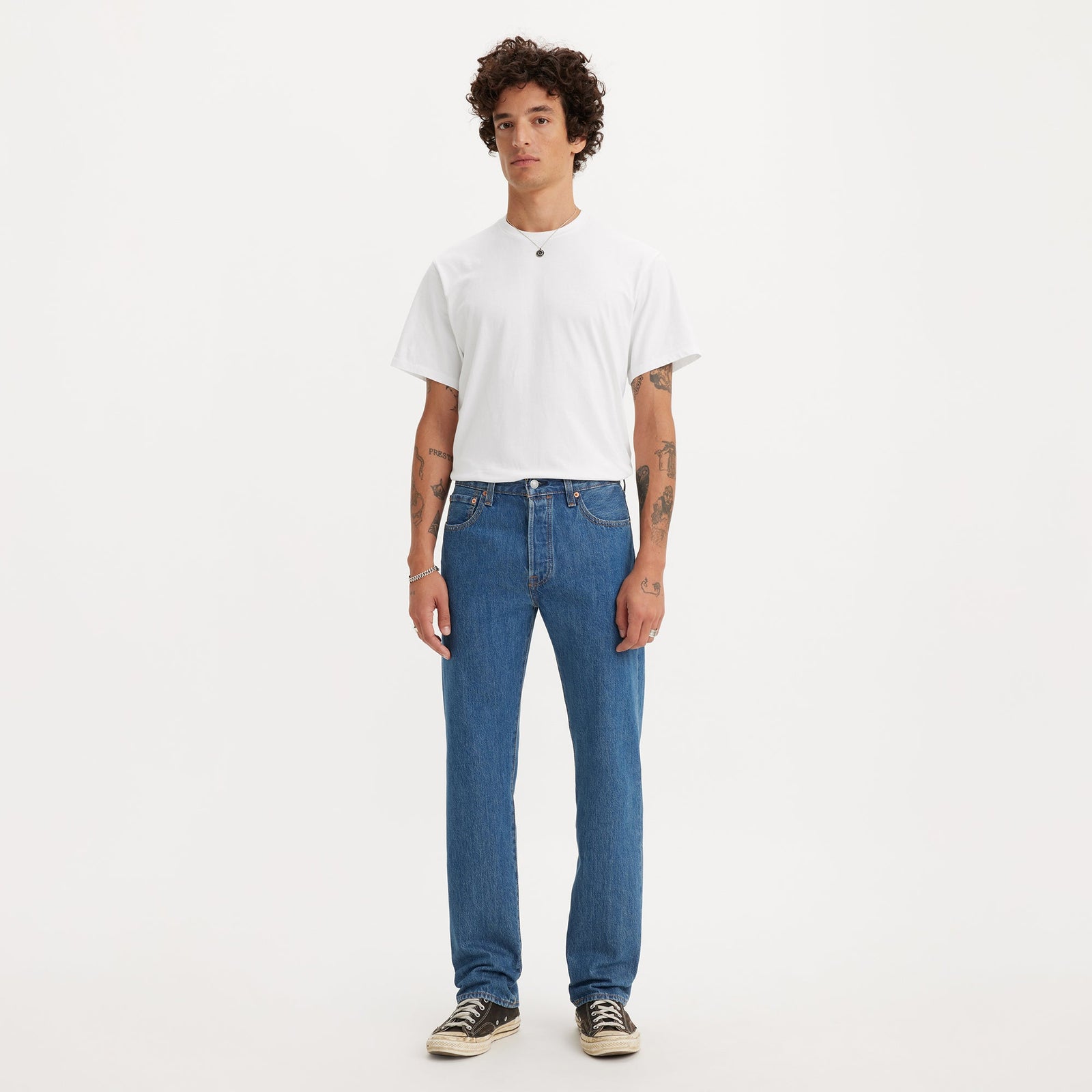 Main 1 - Levi's® Men's 501® Original Jeans - 005010193