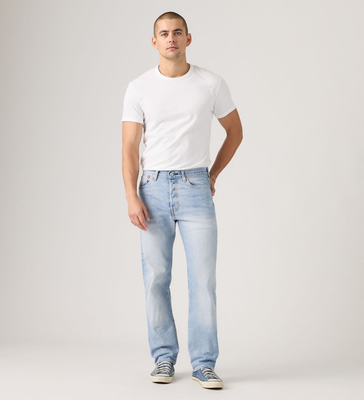Main 3 - Levi's® Men's 501® Original Jeans - 005013418