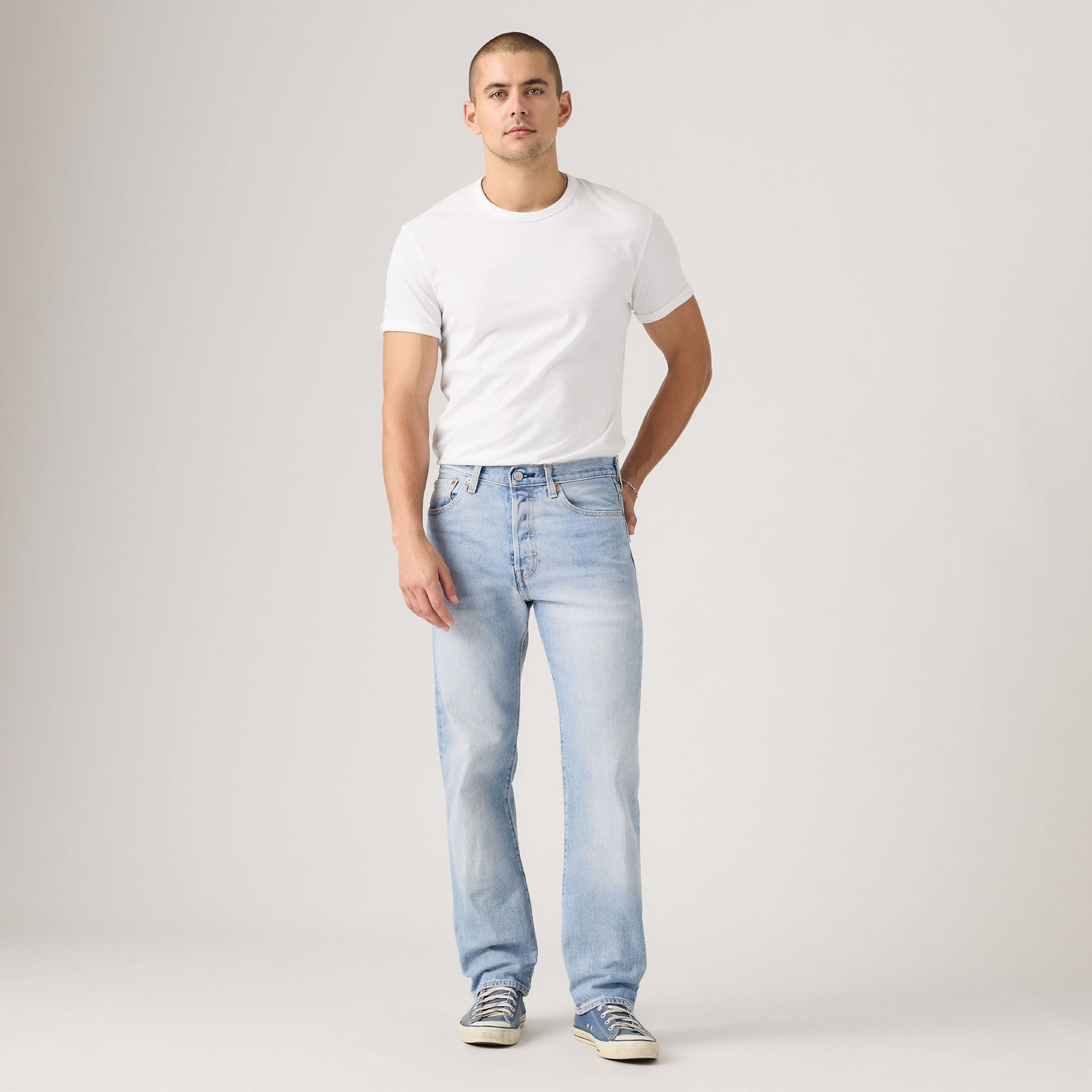 Main 3 - Levi's® Men's 501® Original Jeans - 005013418