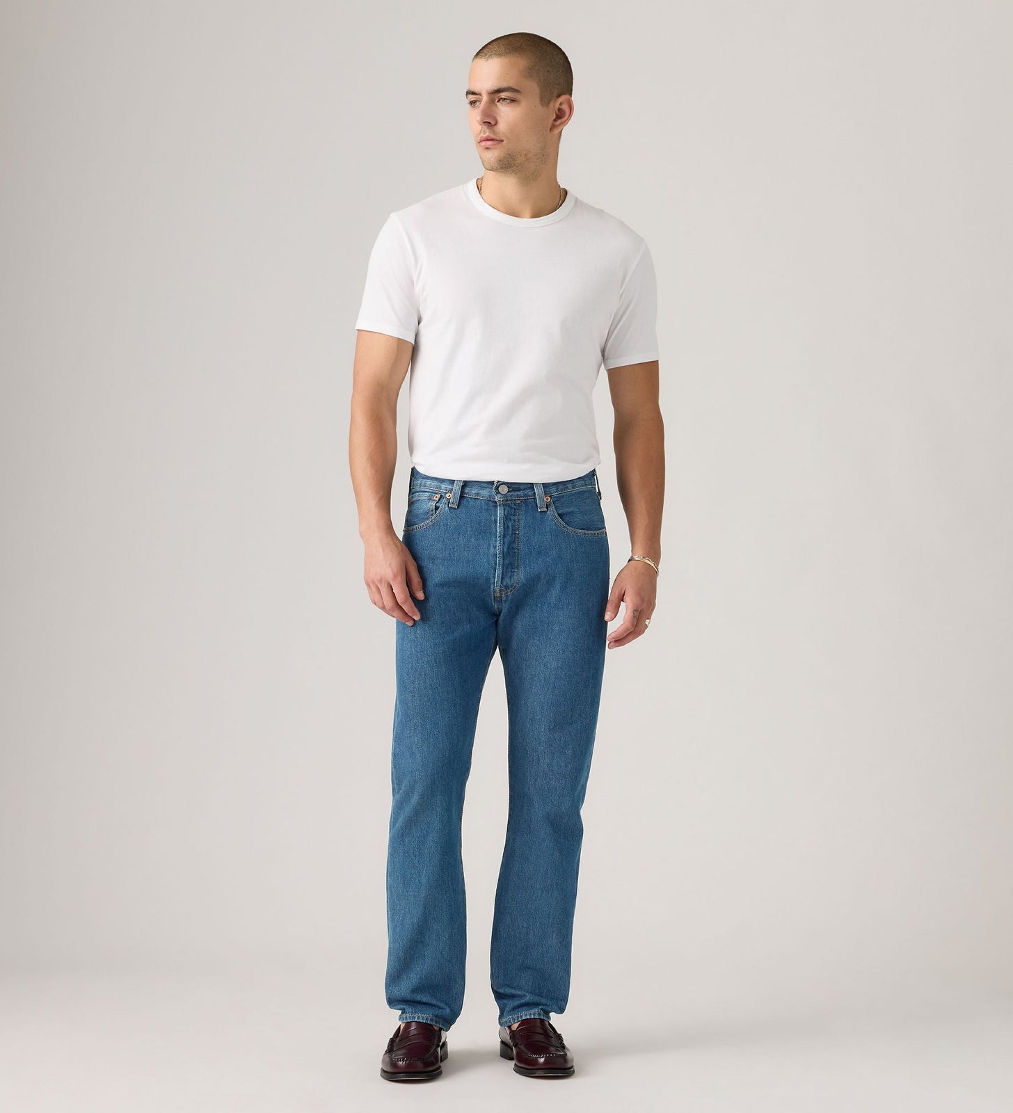 Main 3 - Levi's® Men's 501® Original Jeans - 005013921