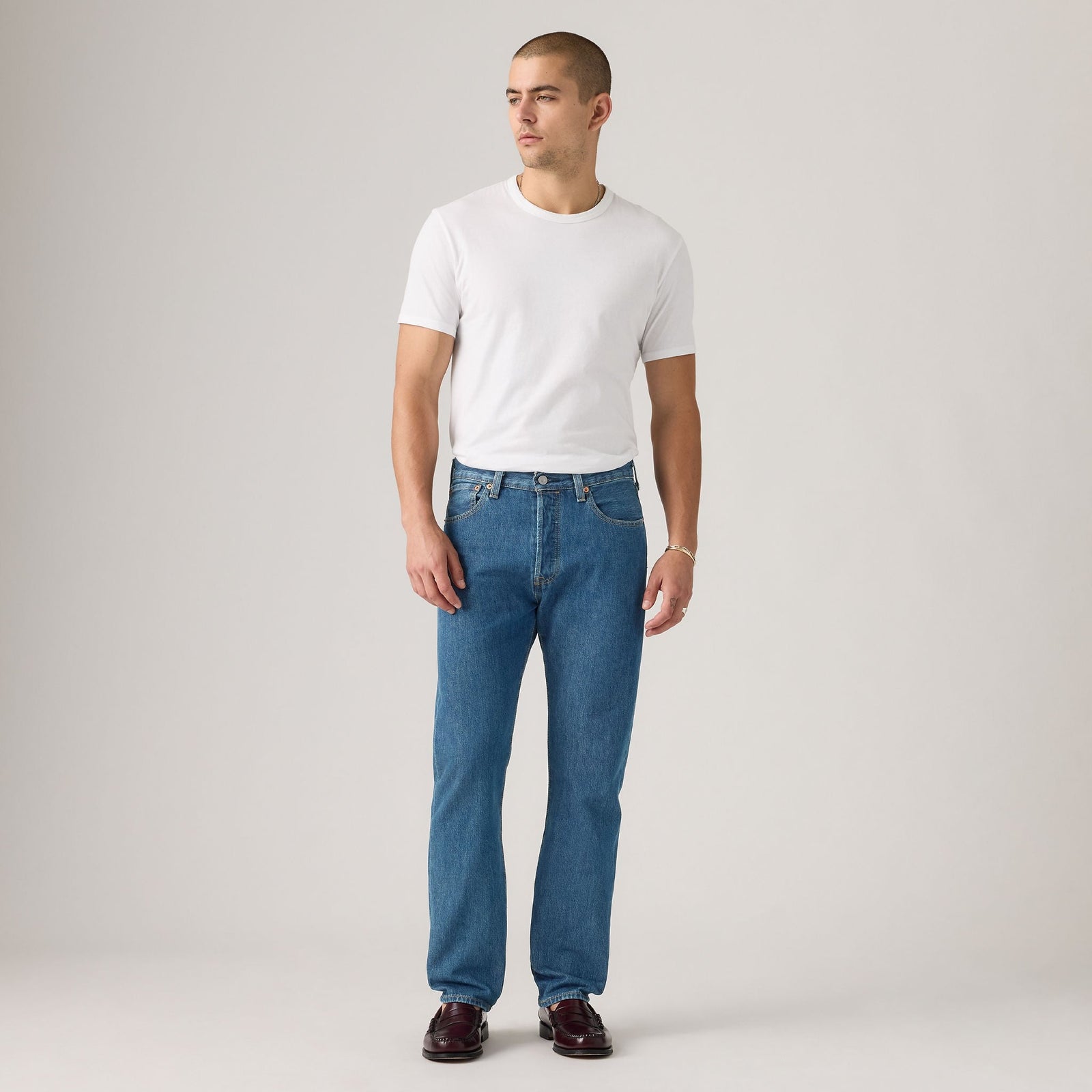 Main 3 - Levi's® Men's 501® Original Jeans - 005013921
