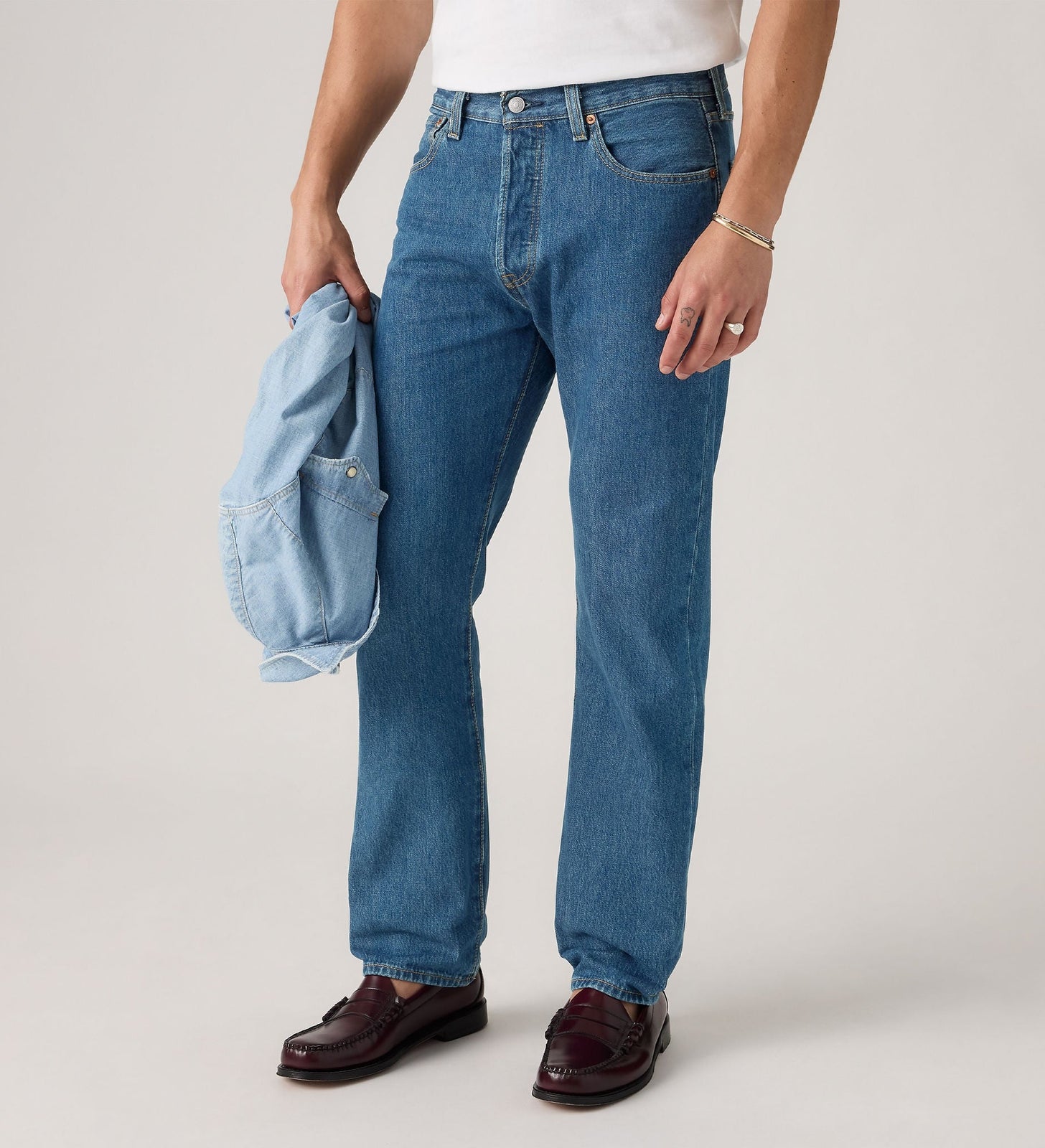 Main 5 - Levi's® Men's 501® Original Jeans - 005013921