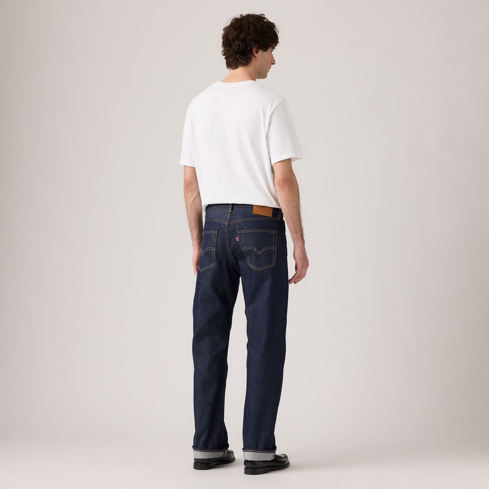 Main 2 - Levi's® Men's 501® Original Shrink-to-Fit™ Selvedge Jeans - 005013722