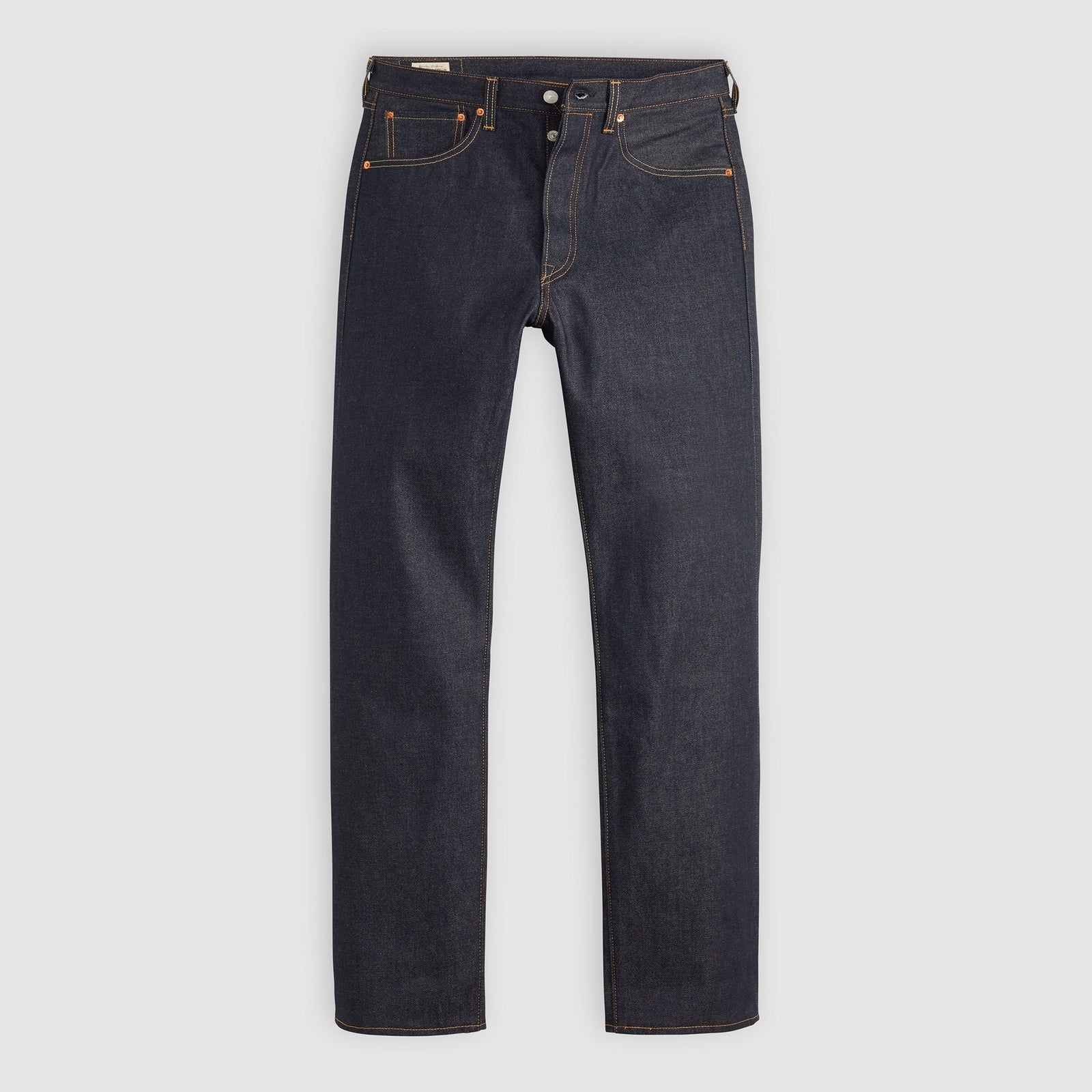 Main 6 - Levi's® Men's 501® Original Shrink-to-Fit™ Selvedge Jeans - 005013722