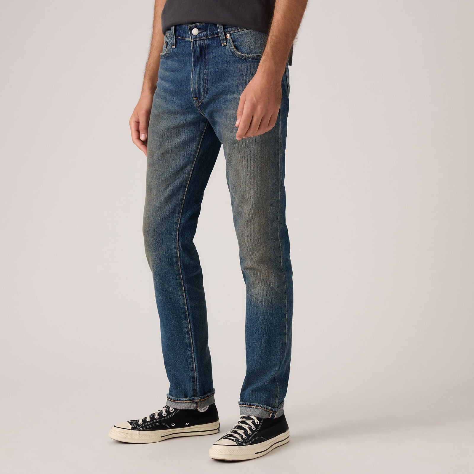 Main 5 - Levi's® Men's 511™ Slim Selvedge Jeans - 045116361