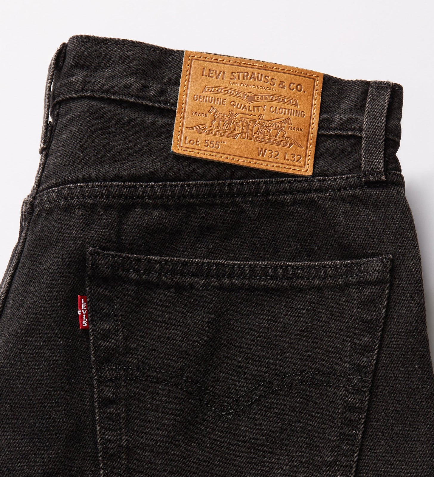 Main 8 - Levi's® Men's 555™ Relaxed Straight Jeans - 000LO0002