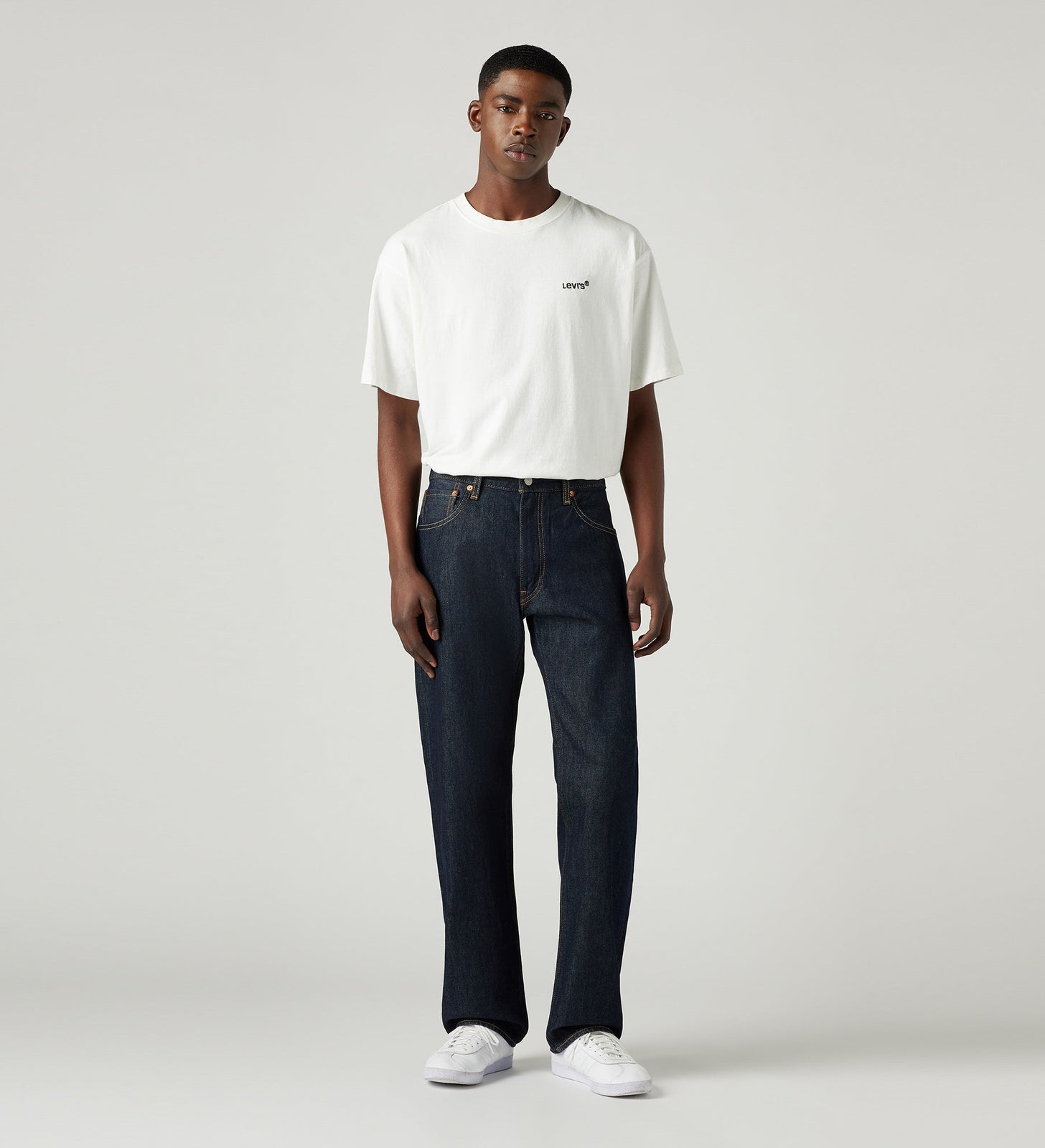 Main 4 - Levi's® Men's 555™ Relaxed Straight Jeans - 000LO0000