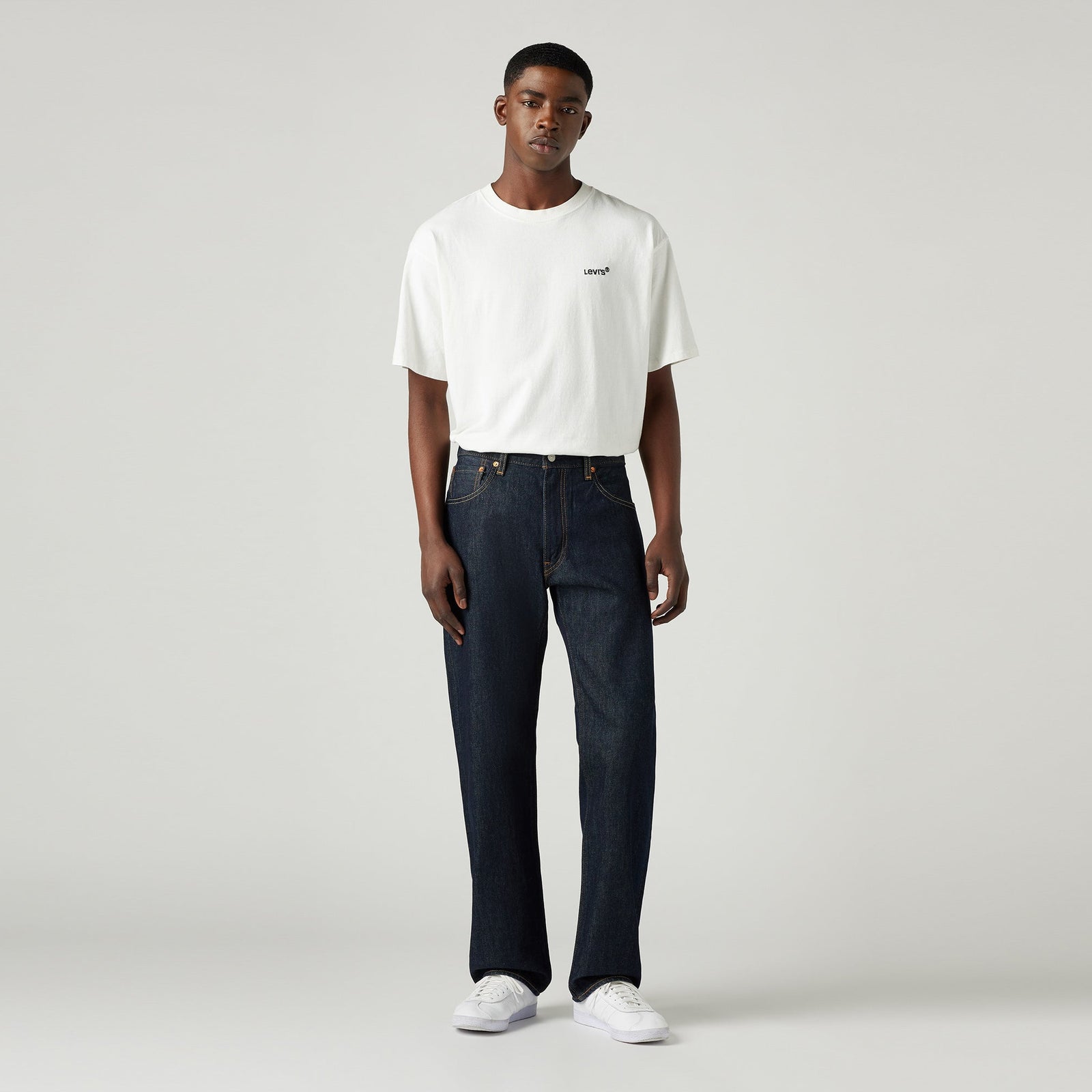 Main 4 - Levi's® Men's 555™ Relaxed Straight Jeans - 000LO0000
