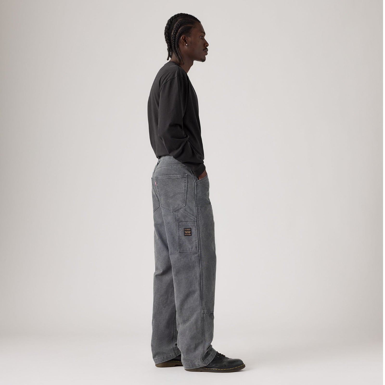 Main 4 - Levi's® Men's 568™ Loose Straight Double-Knee Carpenter - A73670019