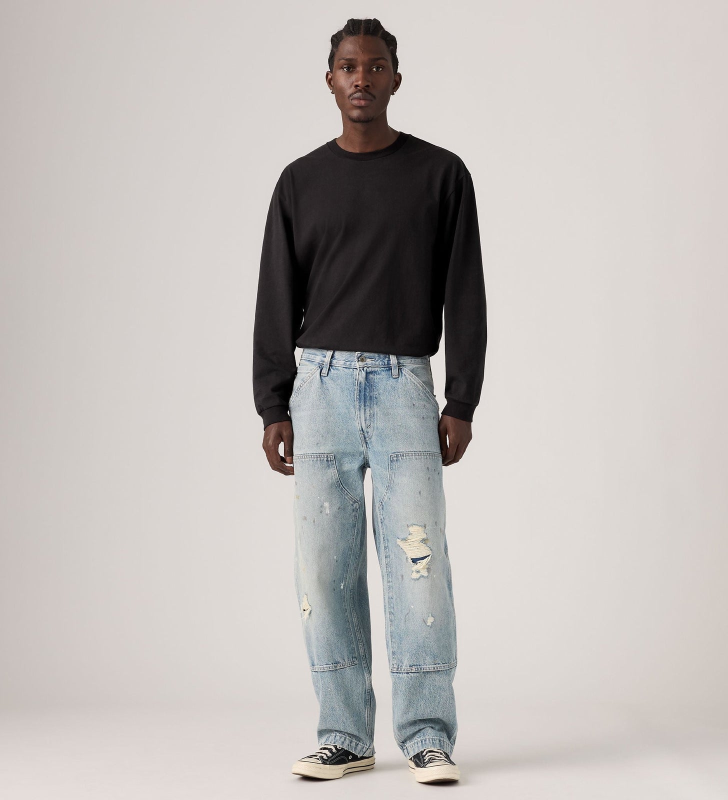 Main 3 - Levi's® Men's 568™ Loose Straight Double-Knee Carpenter - A73670020
