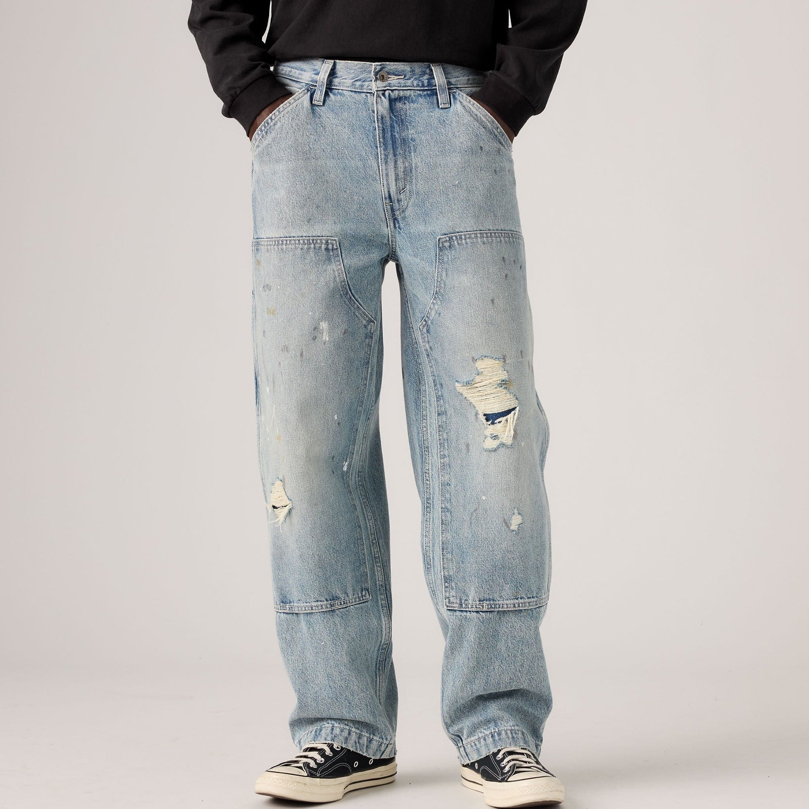 Main 5 - Levi's® Men's 568™ Loose Straight Double-Knee Carpenter - A73670020