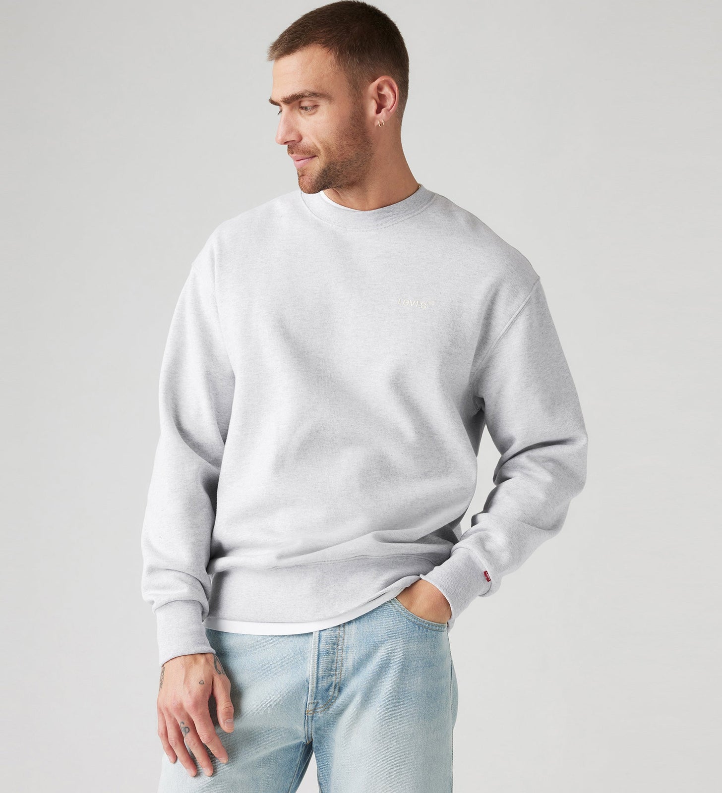Main 3 - Levi's® Men's Authentic Crewneck Sweatshirt - A92440001