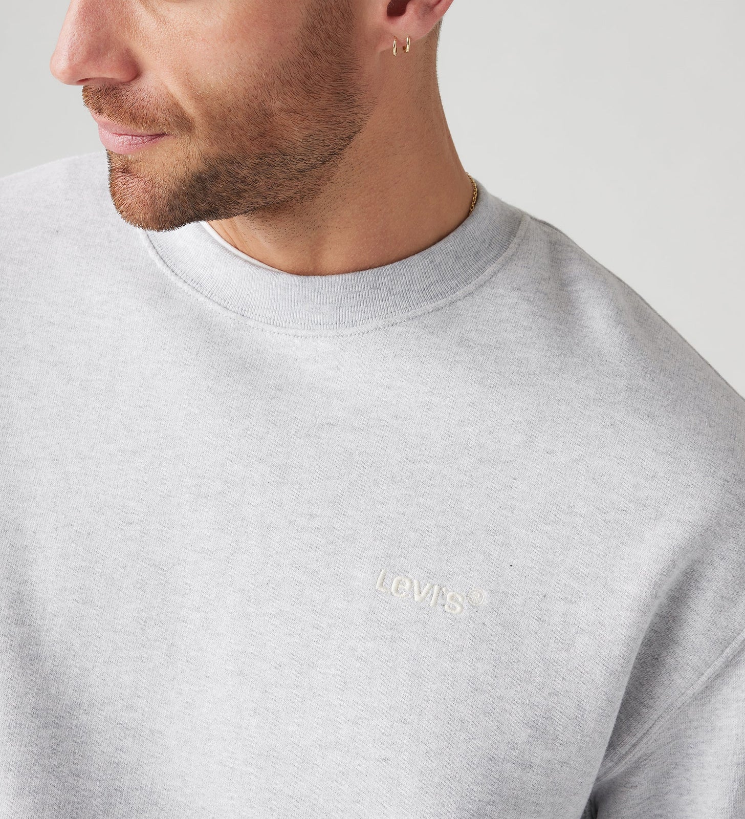 Main 4 - Levi's® Men's Authentic Crewneck Sweatshirt - A92440001