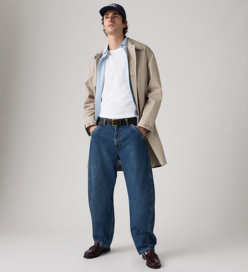 Main 4 - Levi's® Men's Baggy Barrel Jeans - 0057O0001
