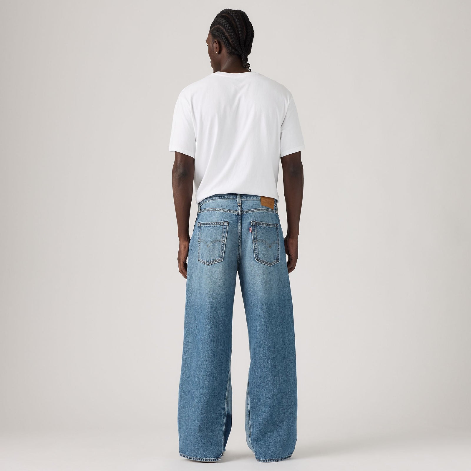 Main 2 - Levi's® Men's Baggy Wide-Leg Jeans - 0081B0002
