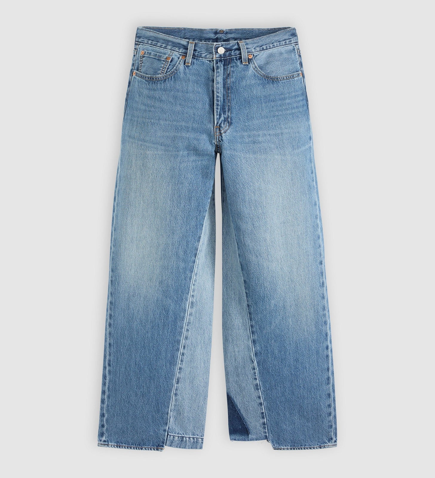 Main 7 - Levi's® Men's Baggy Wide-Leg Jeans - 0081B0002