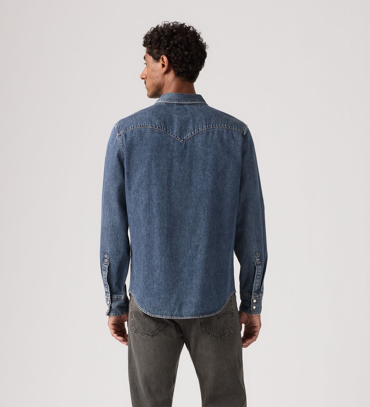 Main 2 - Levi's® Men's Barstow Standard Fit Western Shirt - 857440117